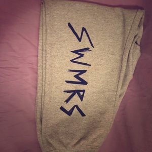 SWMRS SUNSHINE SWEATPANTS BAND MERCH RARE